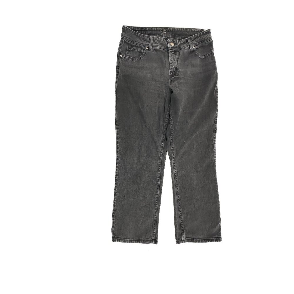 Riders by Lee Straight Leg Women's‎ size 14P Black Denim Jeans
